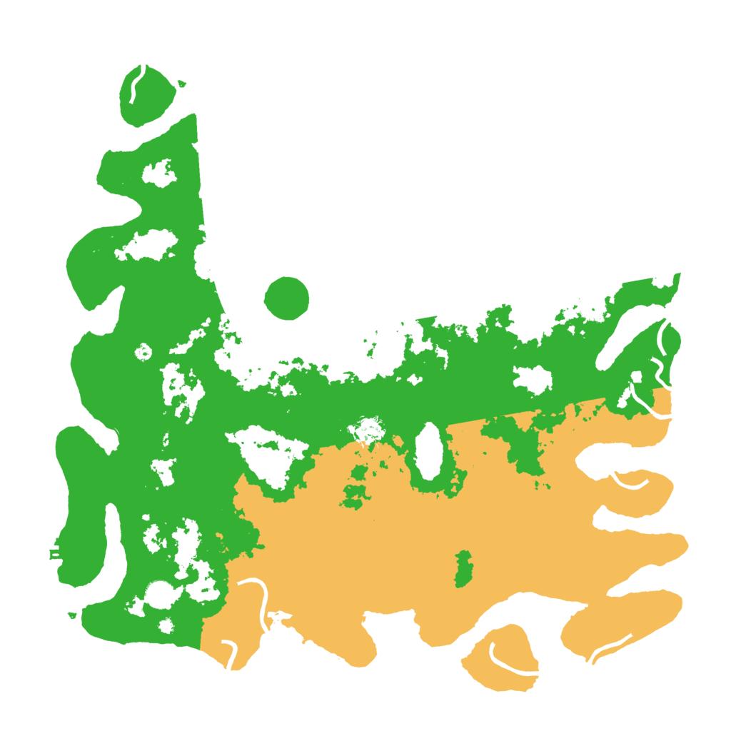 Biome Rust Map: Procedural Map, Size: 4500, Seed: 3236312