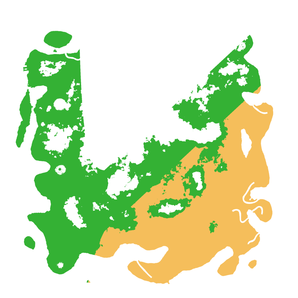 Biome Rust Map: Procedural Map, Size: 4500, Seed: 50219