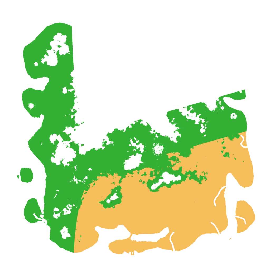 Biome Rust Map: Procedural Map, Size: 4500, Seed: 2339020