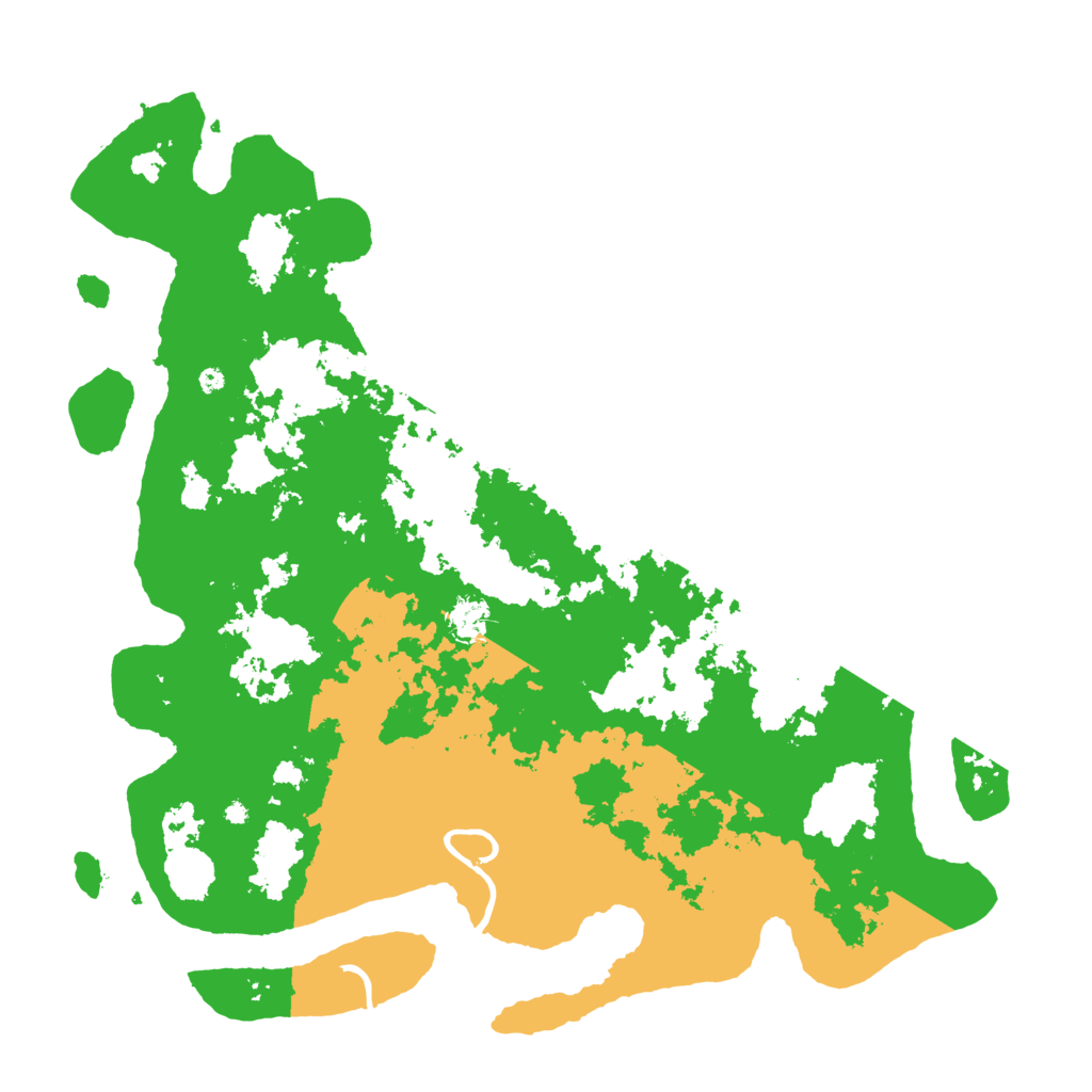 Biome Rust Map: Procedural Map, Size: 4500, Seed: 1187822