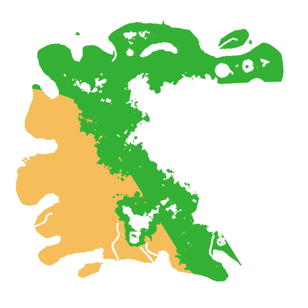 Biome Rust Map: Procedural Map, Size: 3750, Seed: 7878