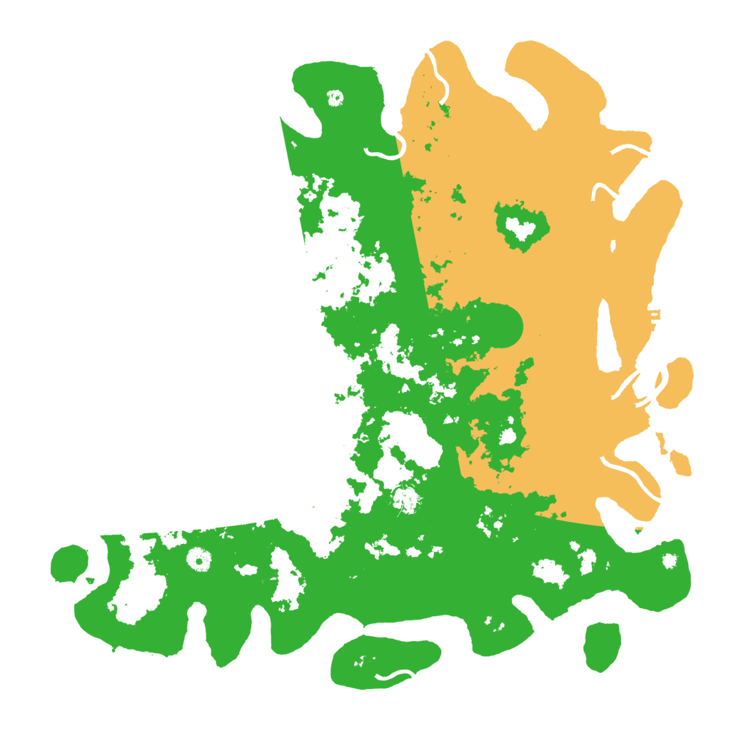 Biome Rust Map: Procedural Map, Size: 4500, Seed: 2973642
