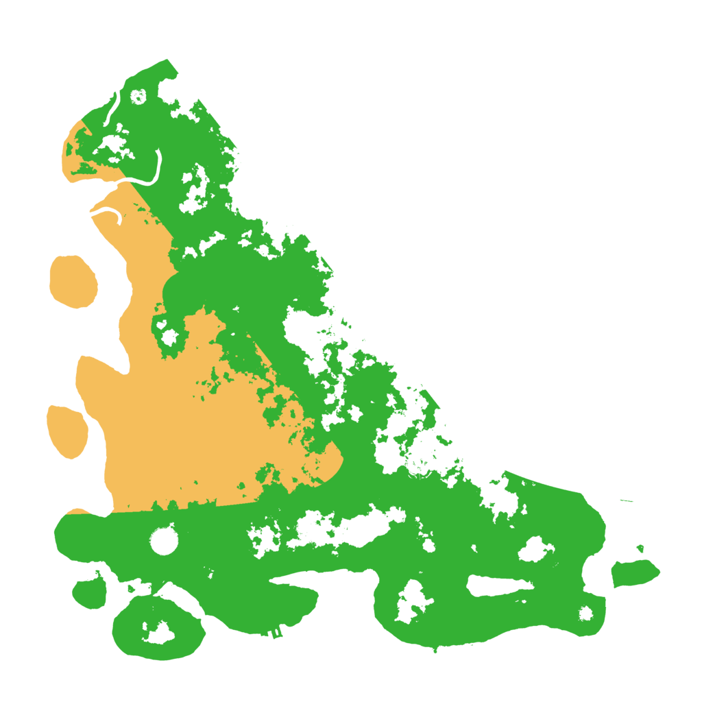 Biome Rust Map: Procedural Map, Size: 4500, Seed: 6103869