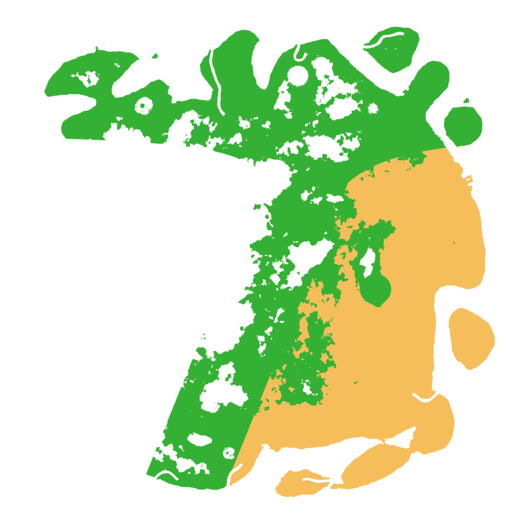 Biome Rust Map: Procedural Map, Size: 4500, Seed: 73947