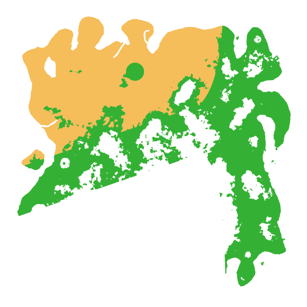 Biome Rust Map: Procedural Map, Size: 4500, Seed: 1112346