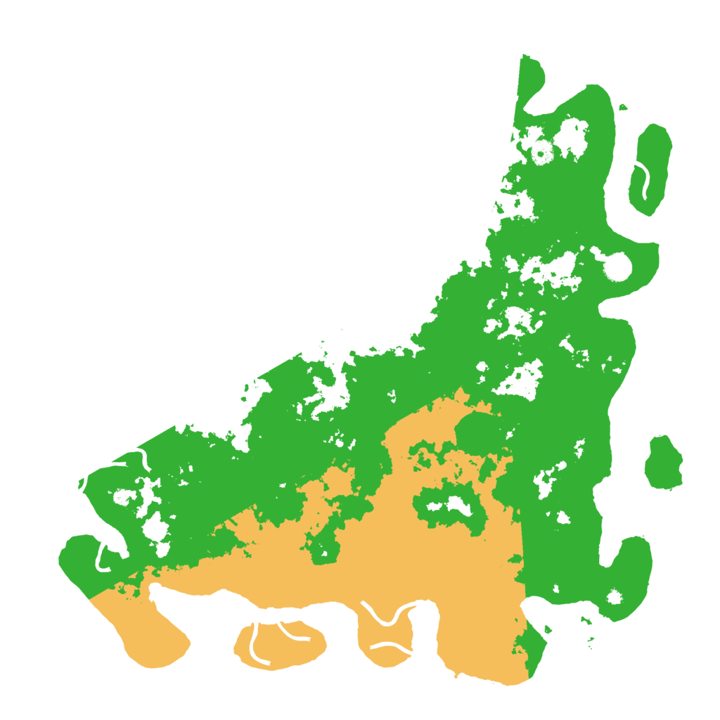 Biome Rust Map: Procedural Map, Size: 4500, Seed: 6171135