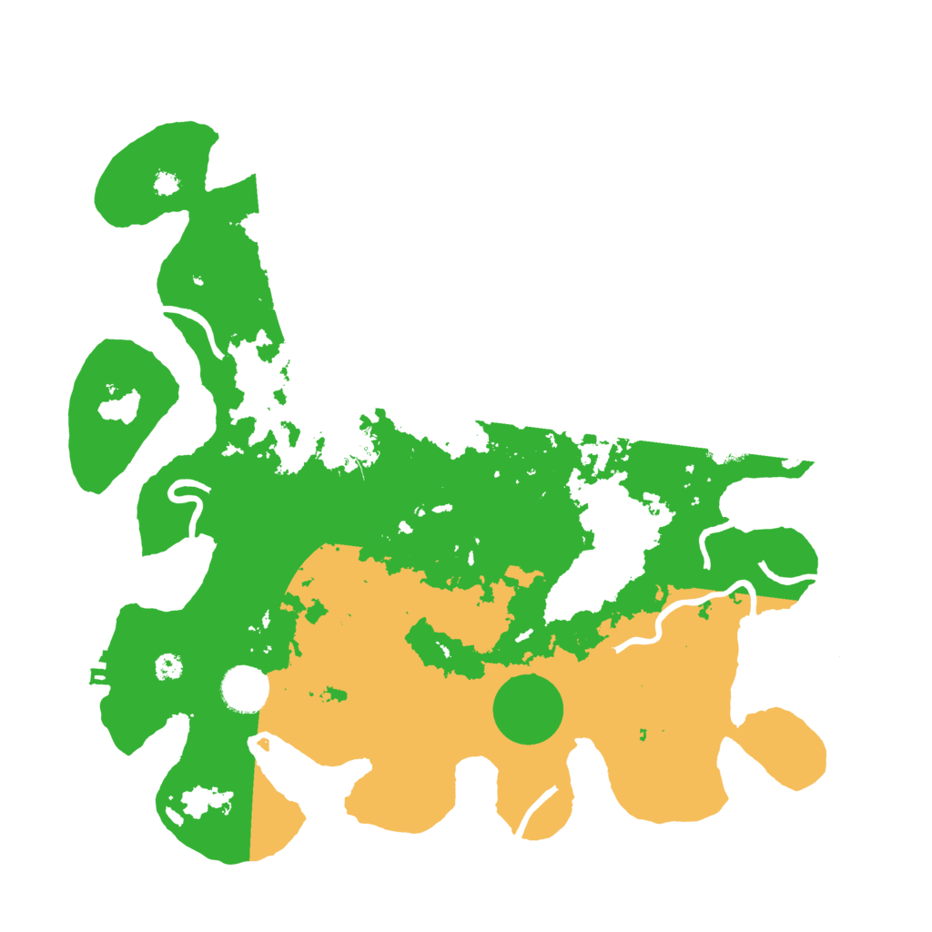 Biome Rust Map: Procedural Map, Size: 3500, Seed: 2147483645