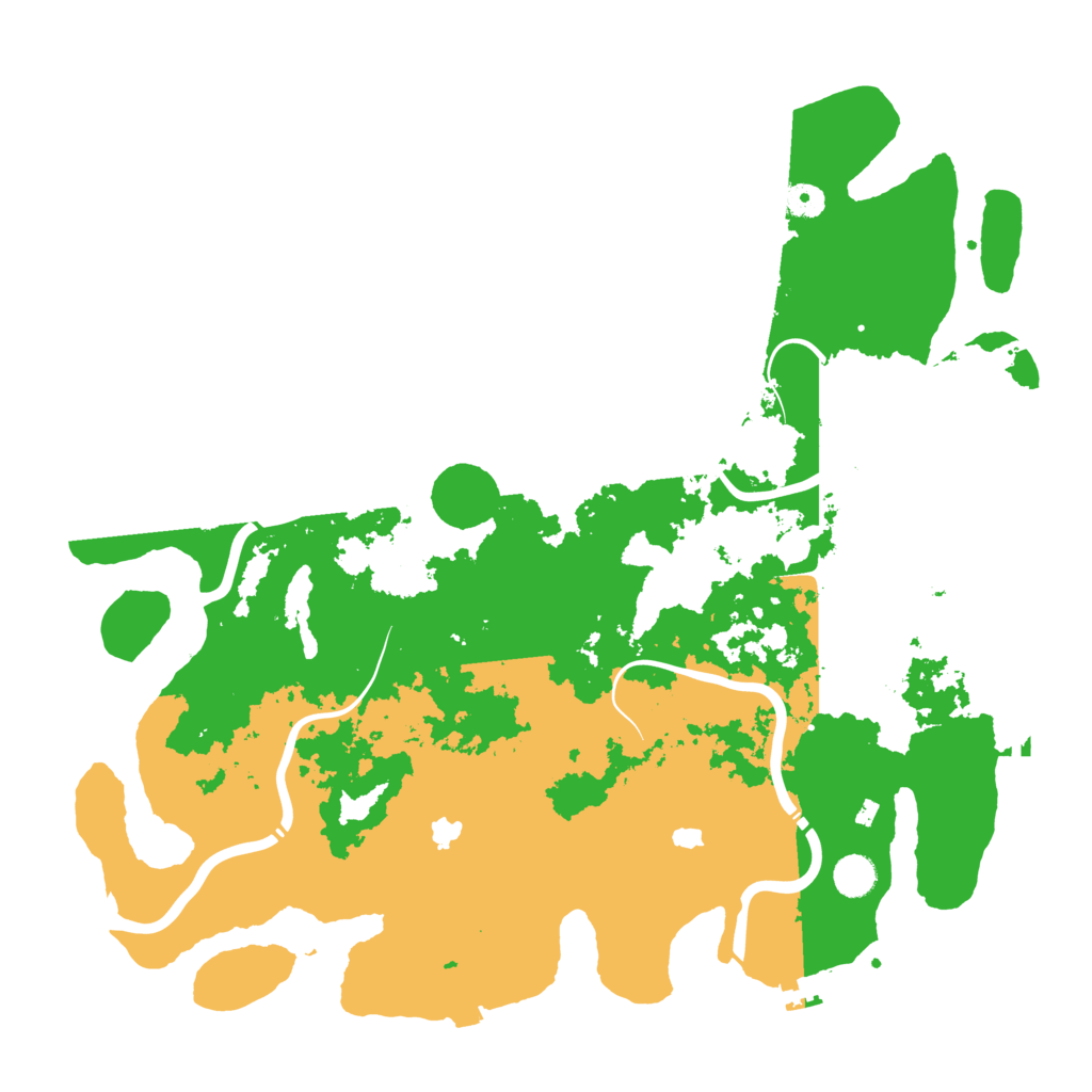 Biome Rust Map: Procedural Map, Size: 4500, Seed: 6146241