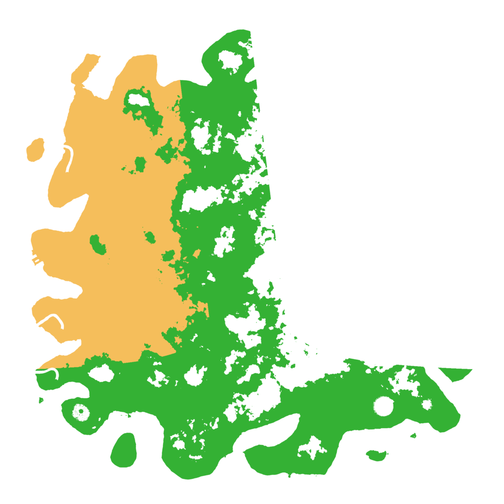 Biome Rust Map: Procedural Map, Size: 4500, Seed: 4889605