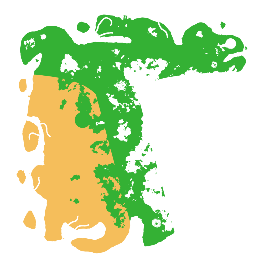 Biome Rust Map: Procedural Map, Size: 4500, Seed: 4145029