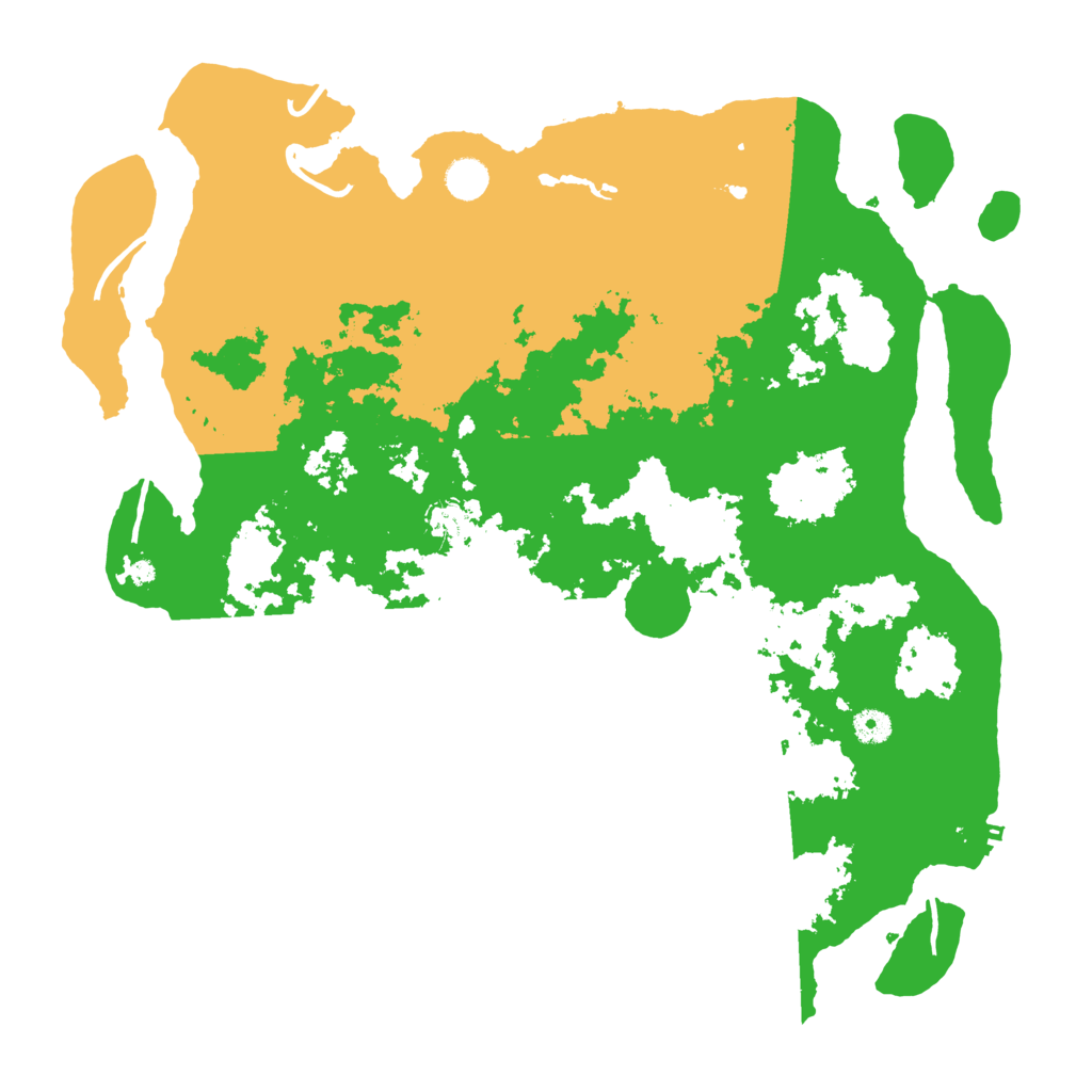 Biome Rust Map: Procedural Map, Size: 4500, Seed: 6011436