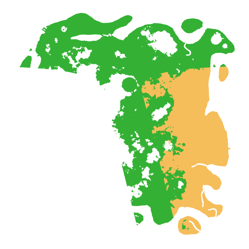 Biome Rust Map: Procedural Map, Size: 4500, Seed: 4823737