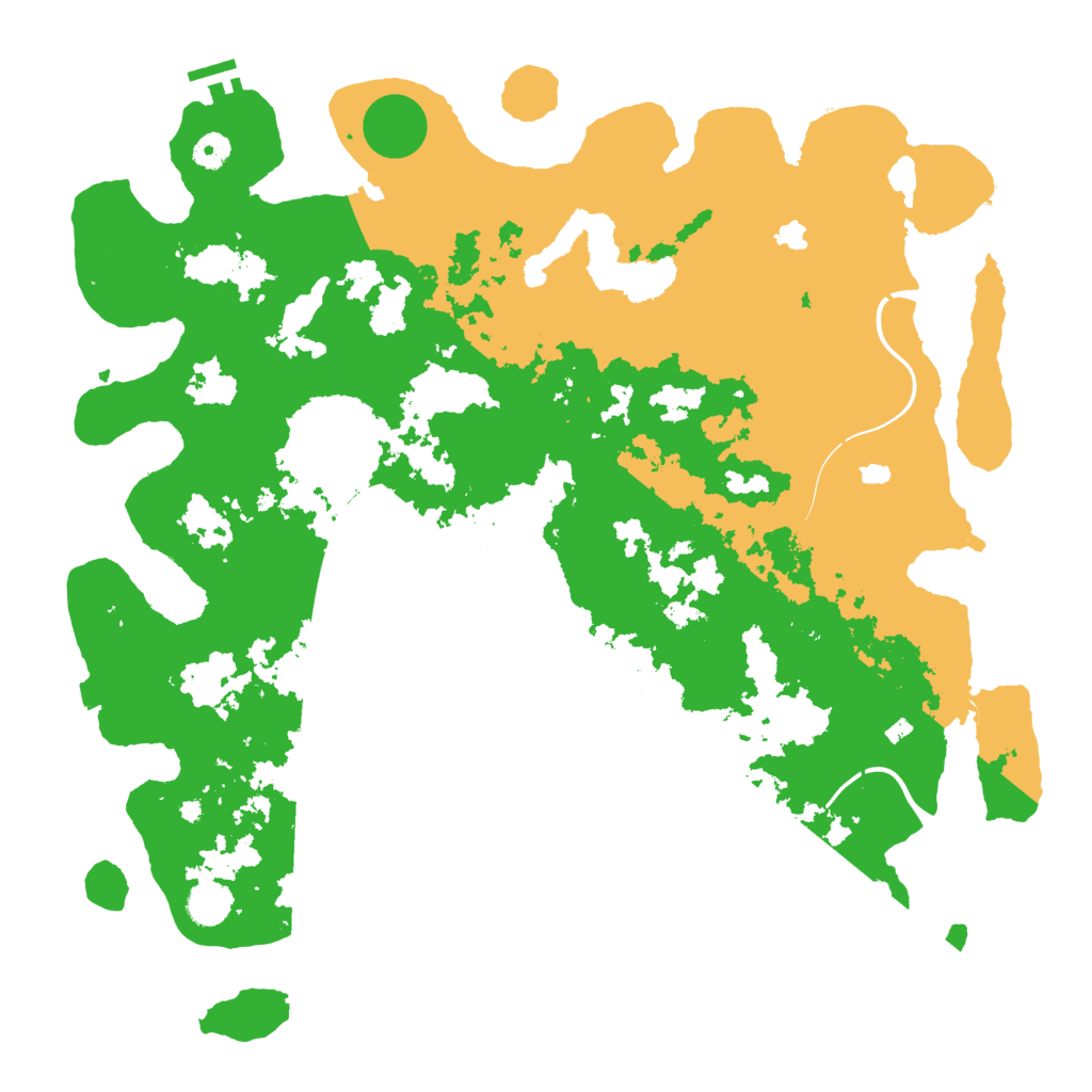 Biome Rust Map: Procedural Map, Size: 4500, Seed: 5973149