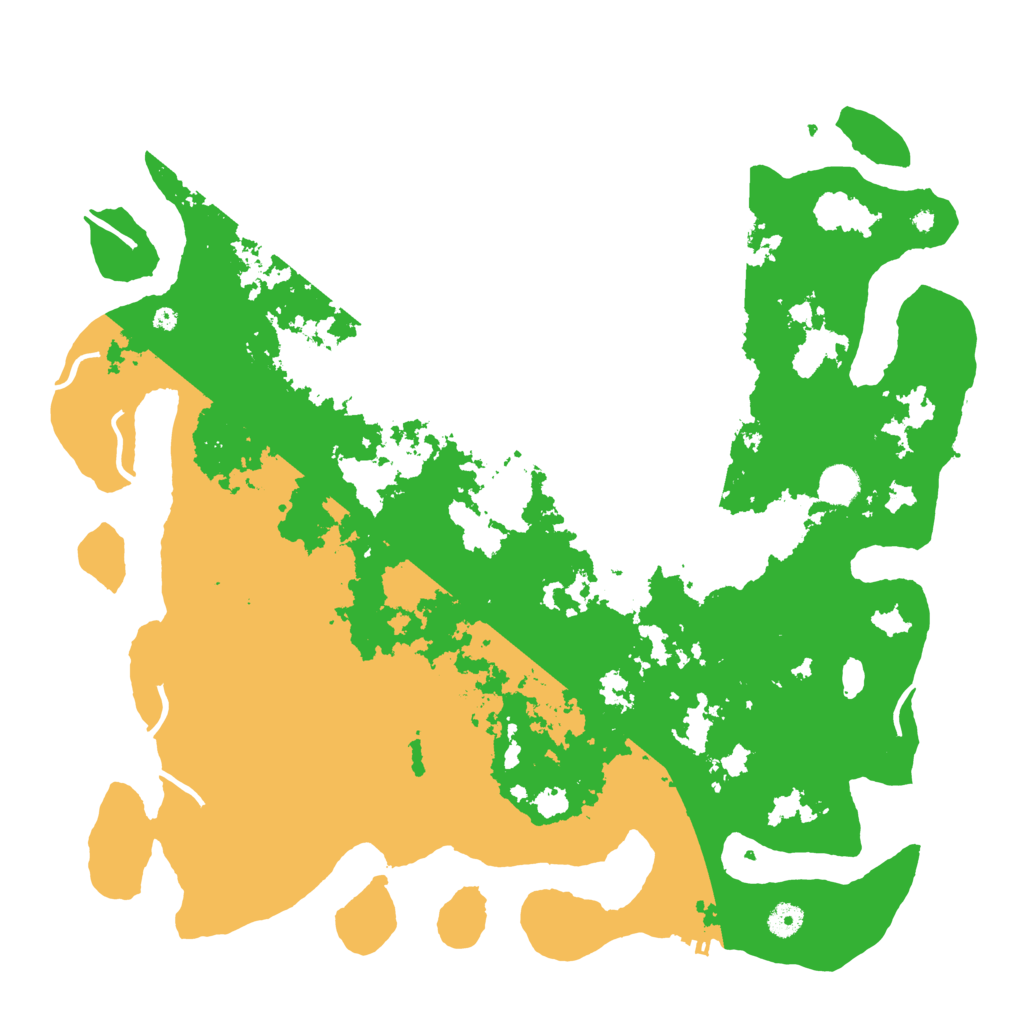 Biome Rust Map: Procedural Map, Size: 4500, Seed: 4208210