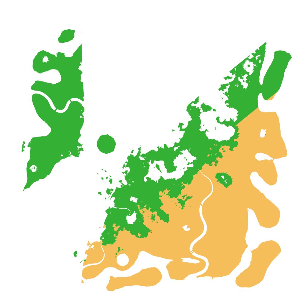 Biome Rust Map: Procedural Map, Size: 4500, Seed: 2464801