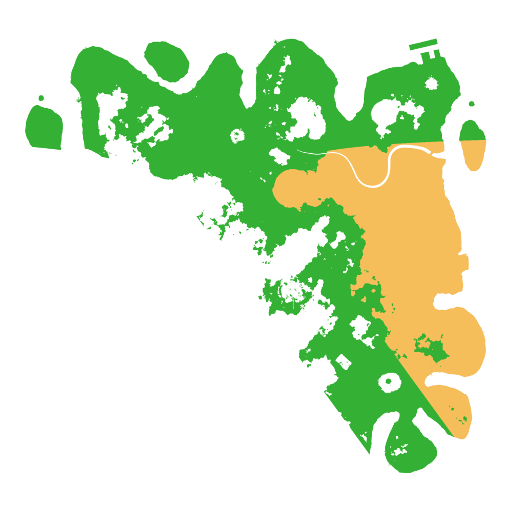 Biome Rust Map: Procedural Map, Size: 3750, Seed: 6969