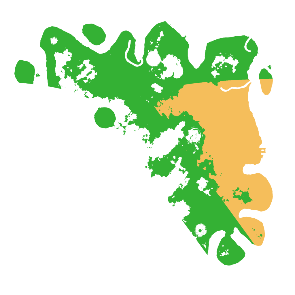 Biome Rust Map: Procedural Map, Size: 3750, Seed: 6969