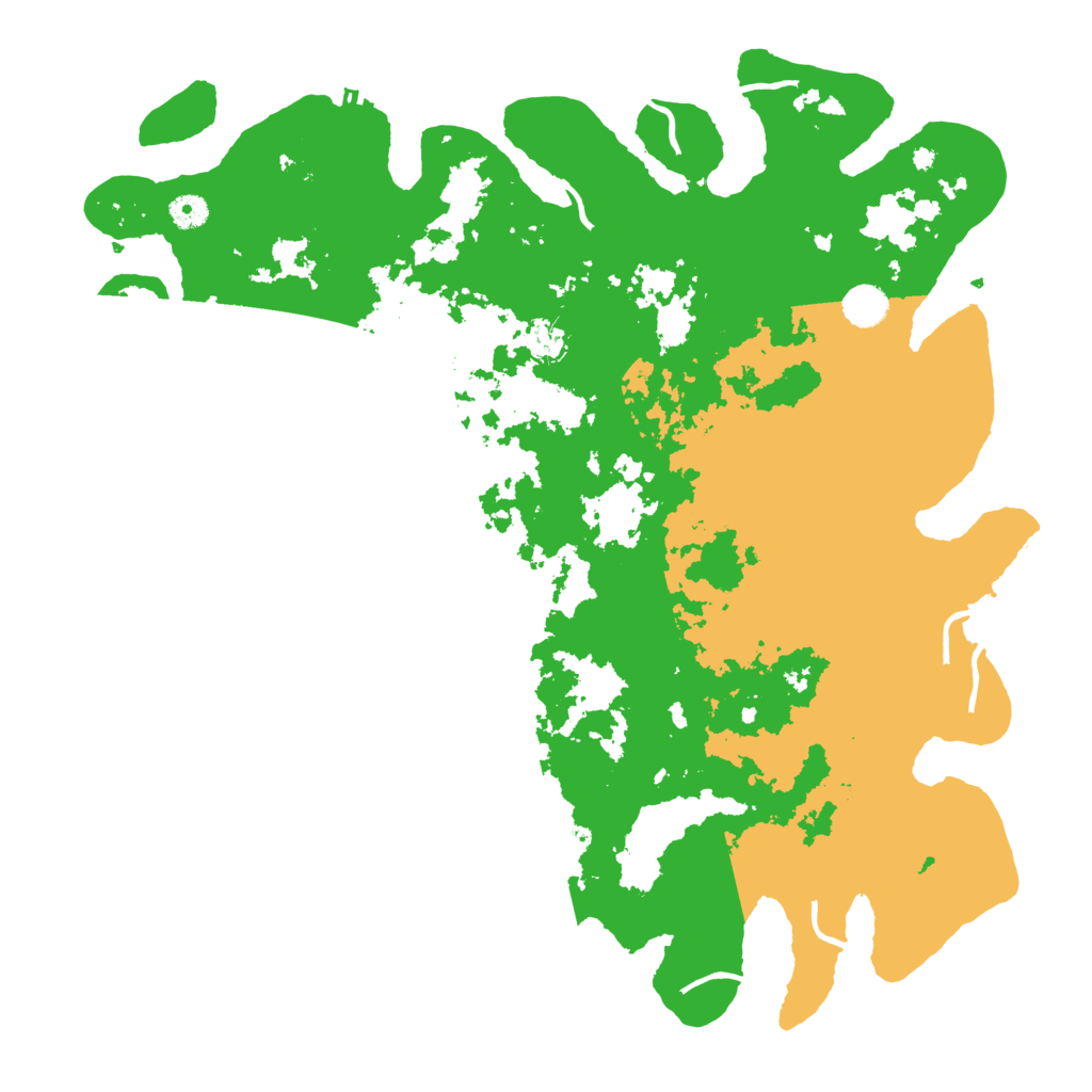 Biome Rust Map: Procedural Map, Size: 4500, Seed: 1854442
