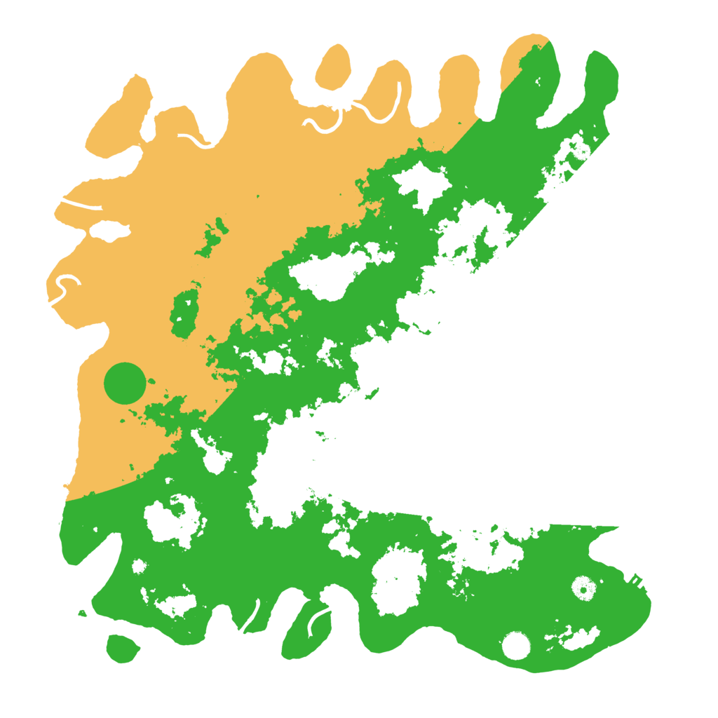 Biome Rust Map: Procedural Map, Size: 4500, Seed: 1411176