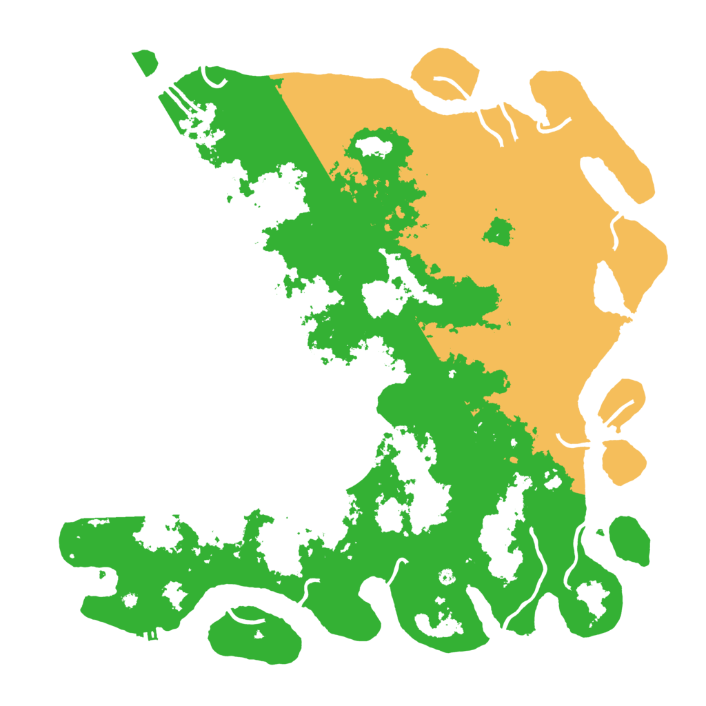 Biome Rust Map: Procedural Map, Size: 4500, Seed: 693788