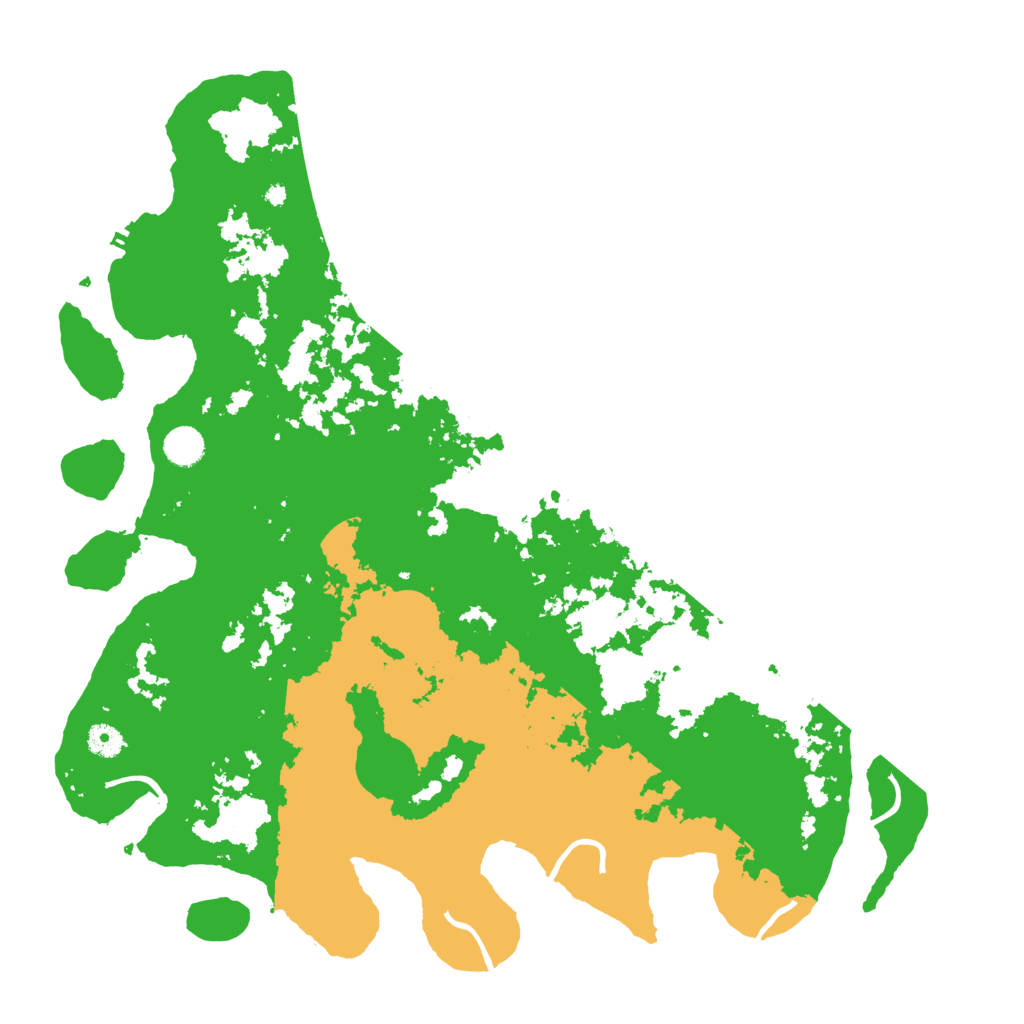 Biome Rust Map: Procedural Map, Size: 4500, Seed: 1972490