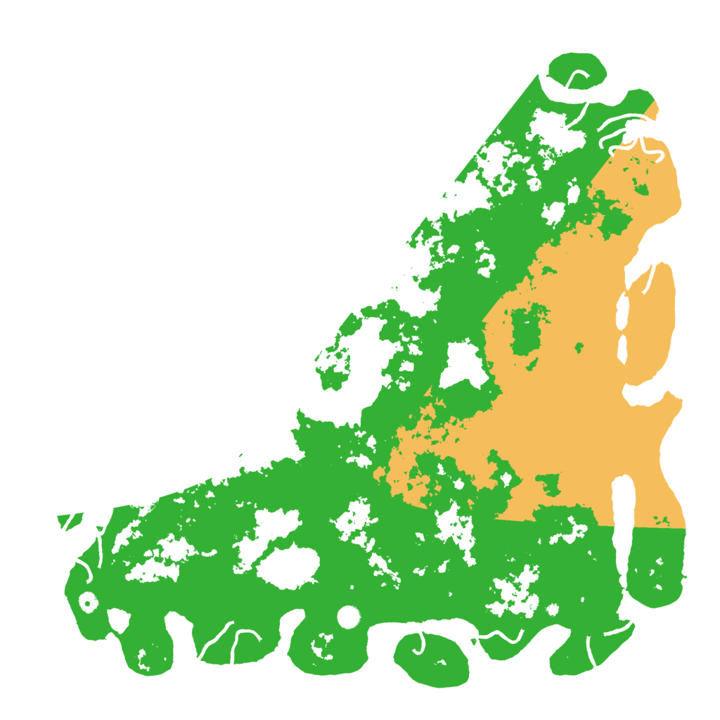 Biome Rust Map: Procedural Map, Size: 5500, Seed: 718755674