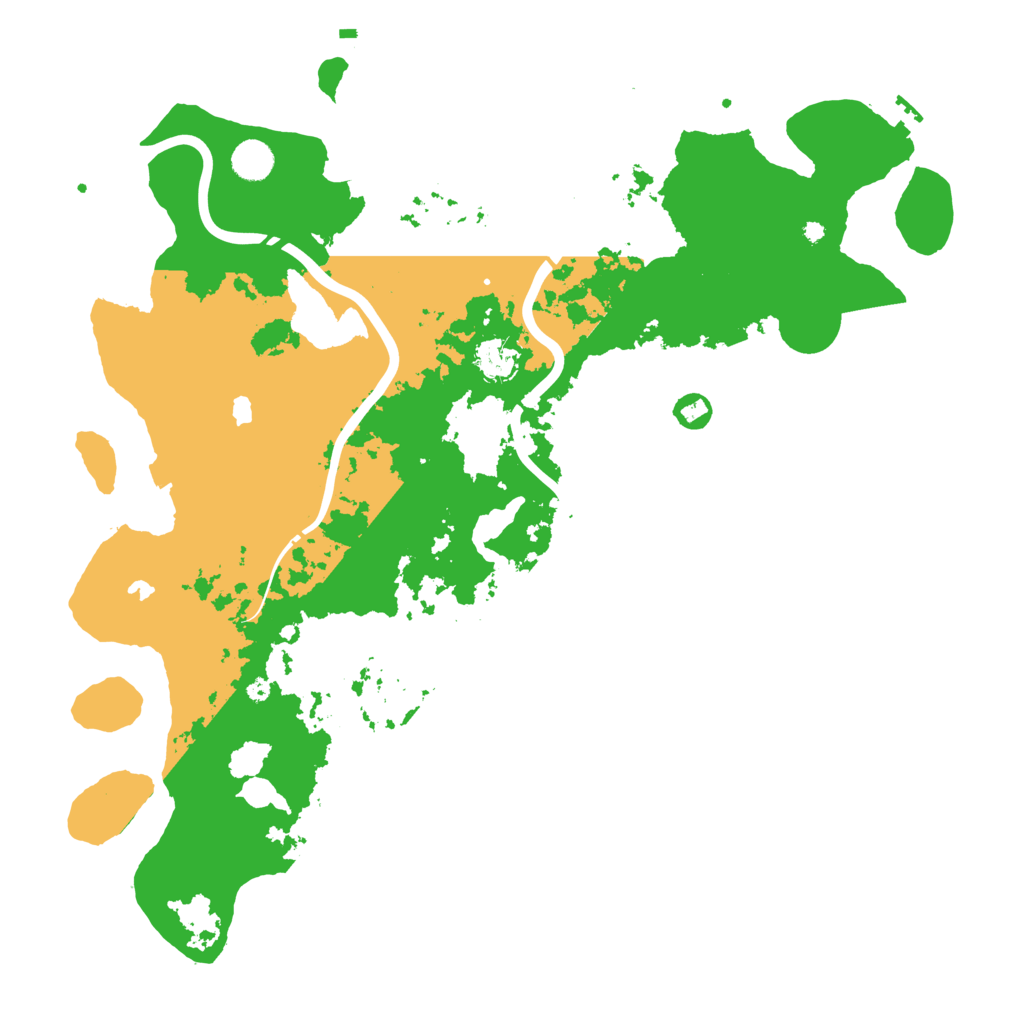 Biome Rust Map: Procedural Map, Size: 4500, Seed: 612994