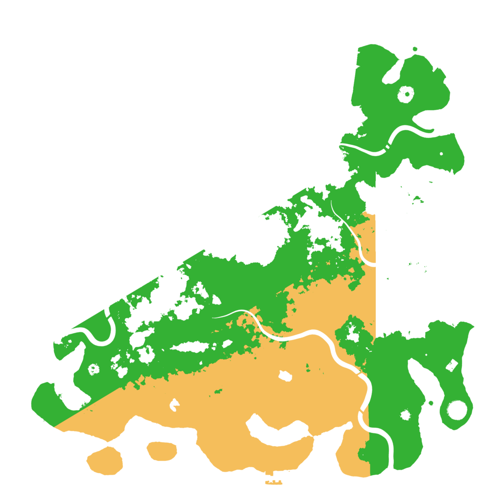 Biome Rust Map: Procedural Map, Size: 4500, Seed: 4848203