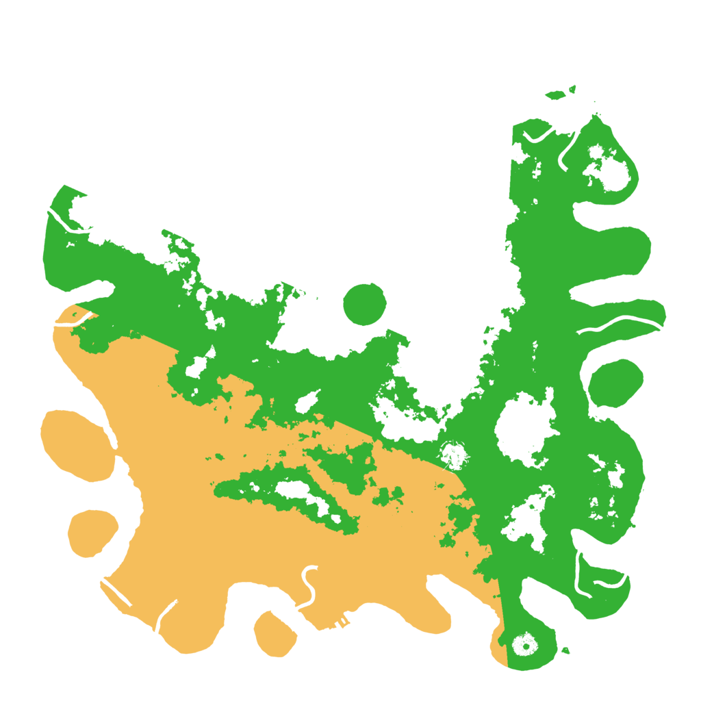 Biome Rust Map: Procedural Map, Size: 4500, Seed: 6252859