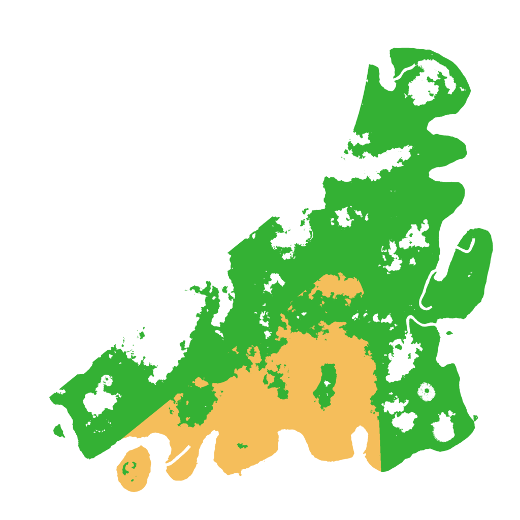 Biome Rust Map: Procedural Map, Size: 4500, Seed: 4905559
