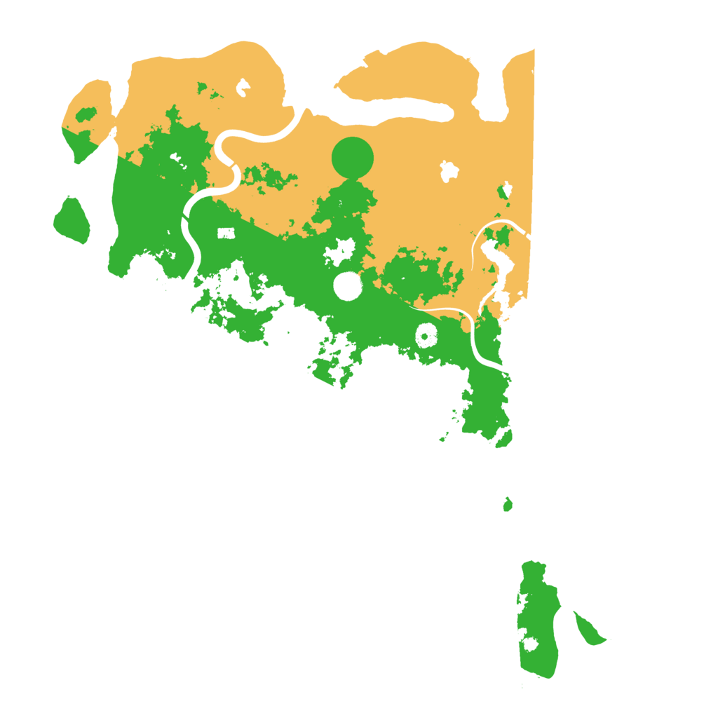 Biome Rust Map: Procedural Map, Size: 4500, Seed: 5614736