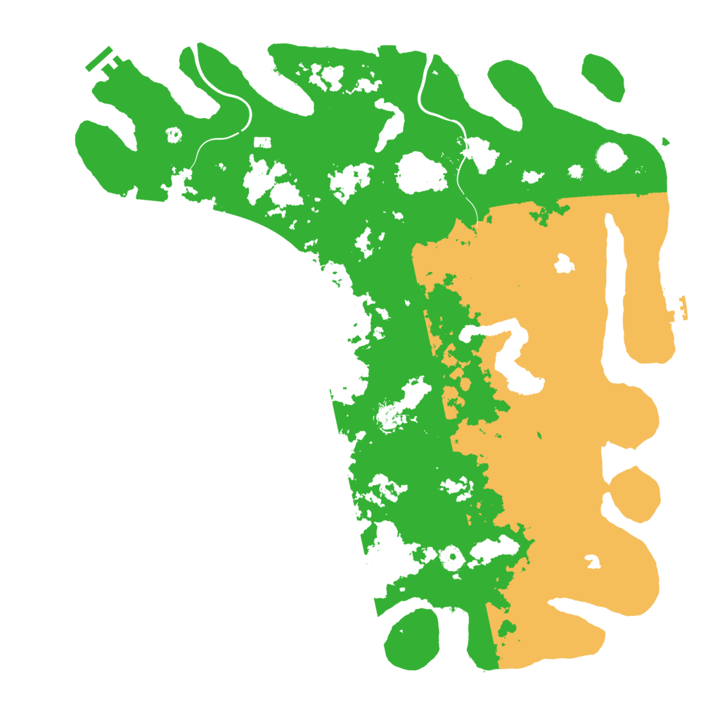Biome Rust Map: Procedural Map, Size: 4500, Seed: 2267599