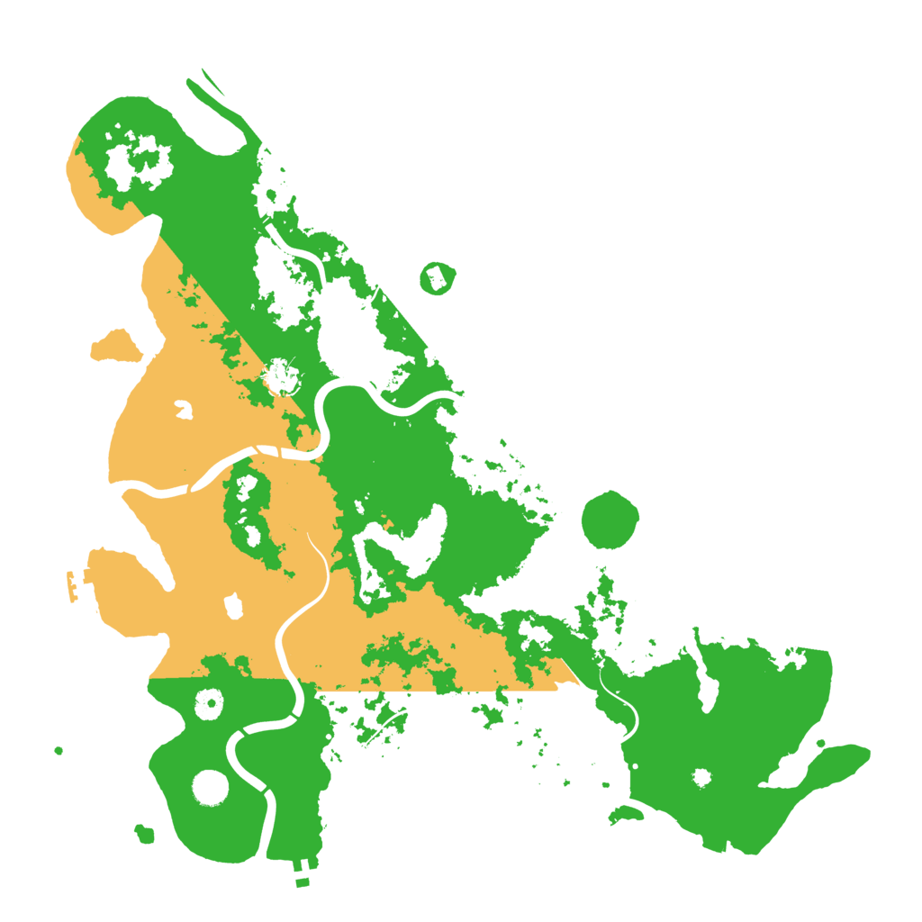Biome Rust Map: Procedural Map, Size: 4500, Seed: 1159808