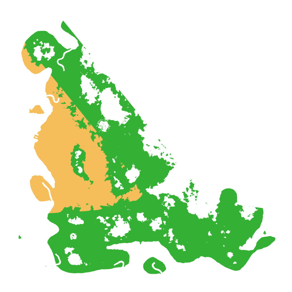 Biome Rust Map: Procedural Map, Size: 4500, Seed: 1159808