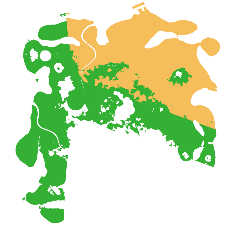 Biome Rust Map: Procedural Map, Size: 3800, Seed: 1751312098