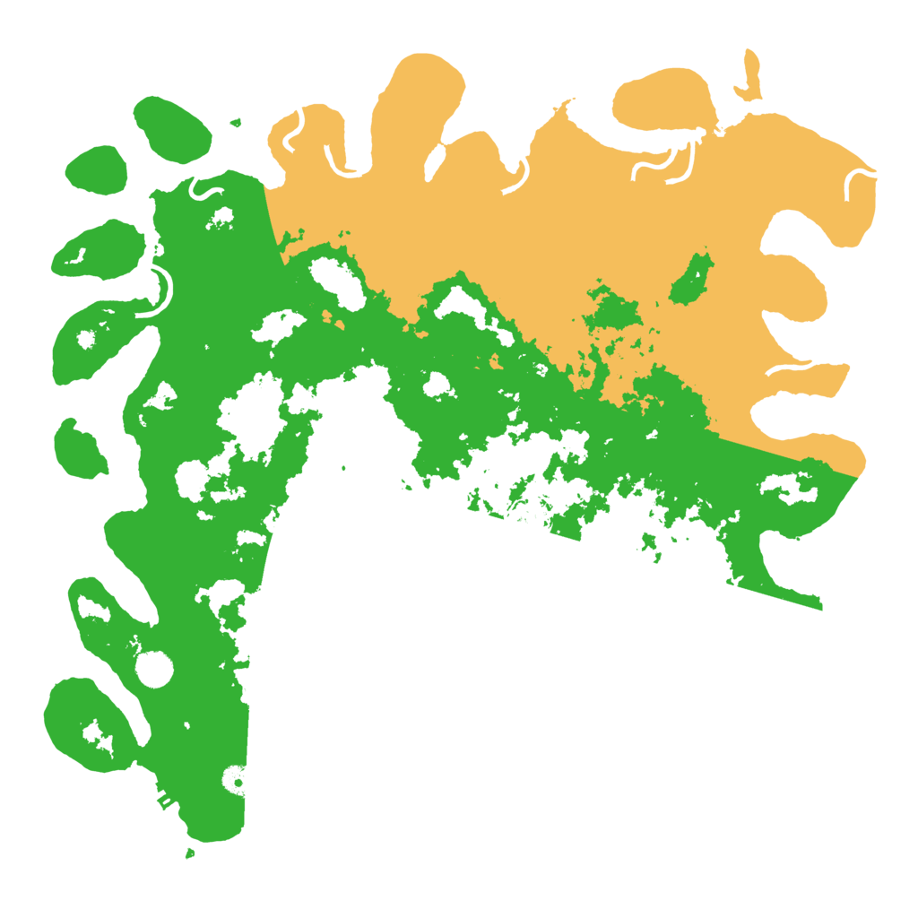 Biome Rust Map: Procedural Map, Size: 4500, Seed: 226986