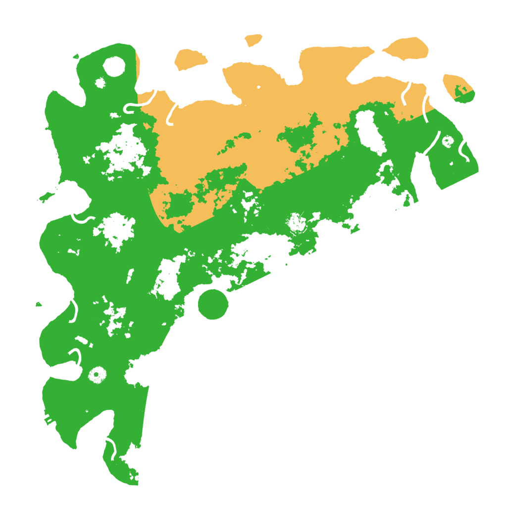 Biome Rust Map: Procedural Map, Size: 4500, Seed: 3354252