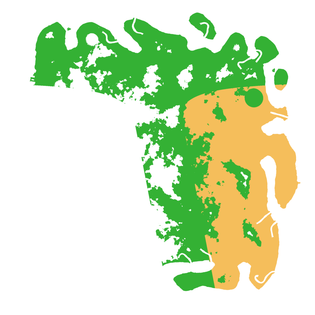 Biome Rust Map: Procedural Map, Size: 4500, Seed: 3137793