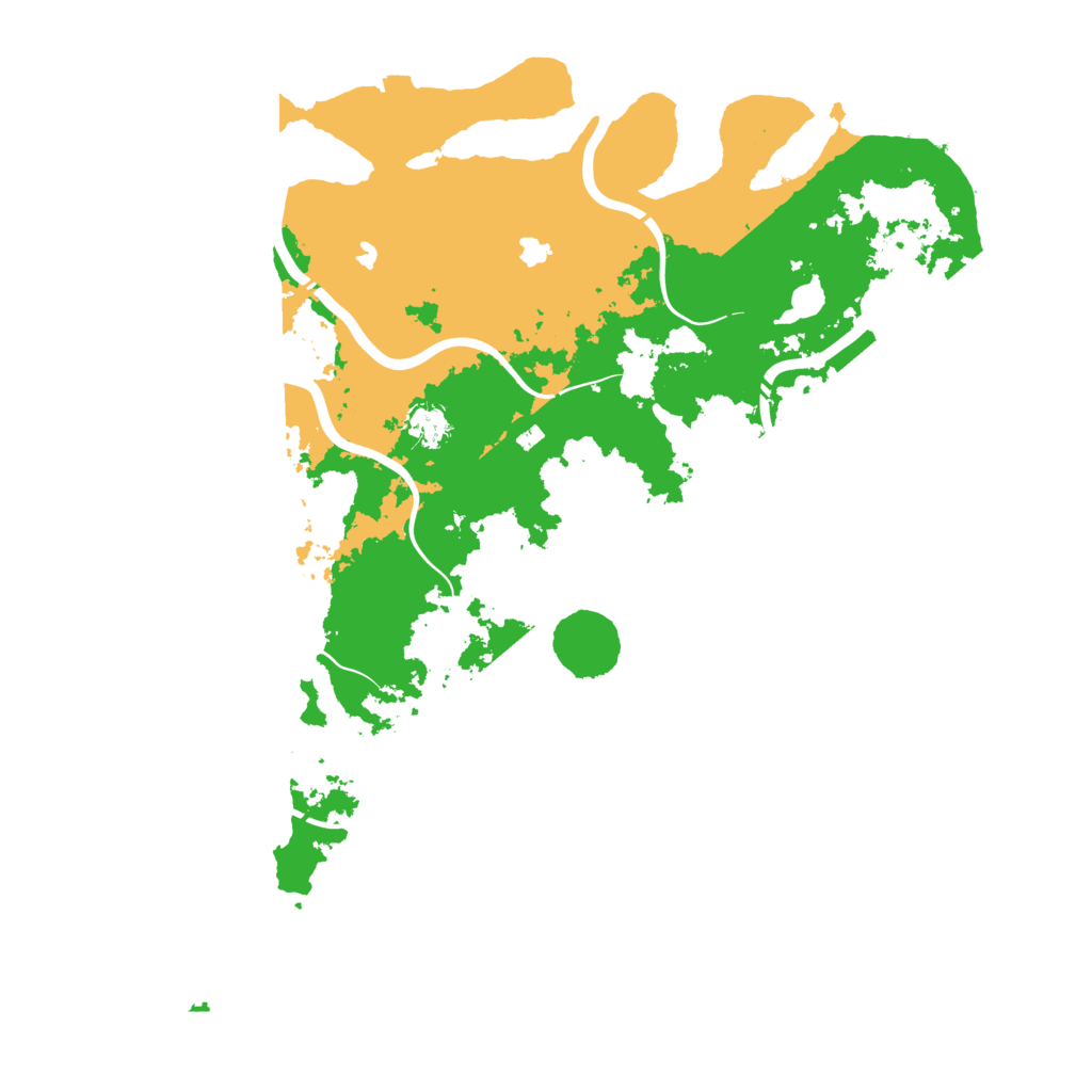 Biome Rust Map: Procedural Map, Size: 4500, Seed: 2148835