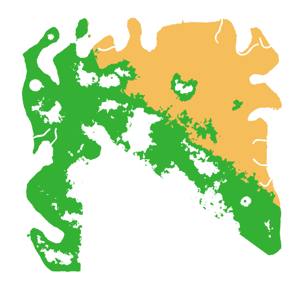 Biome Rust Map: Procedural Map, Size: 4500, Seed: 3698942