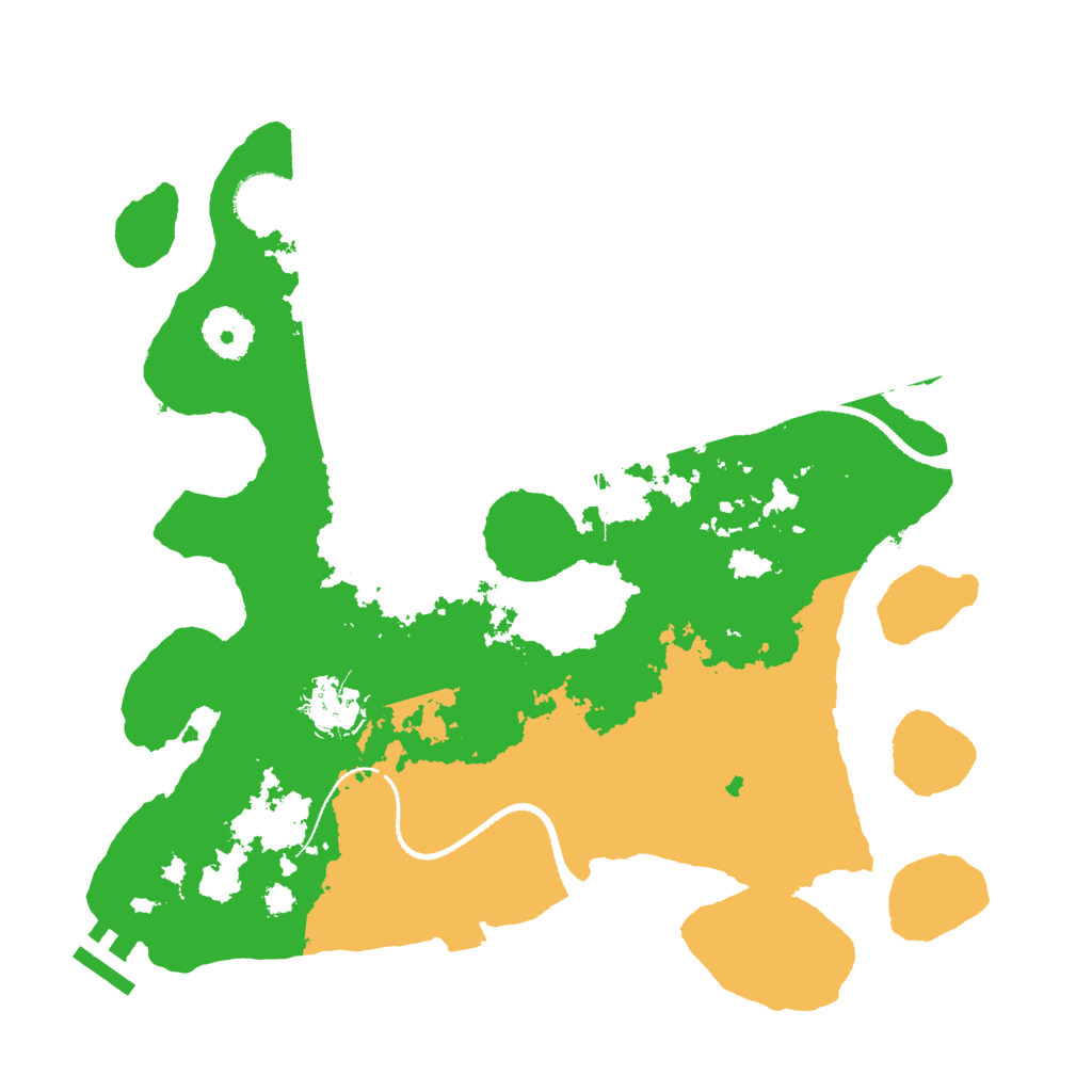 Biome Rust Map: Procedural Map, Size: 3250, Seed: 5896333