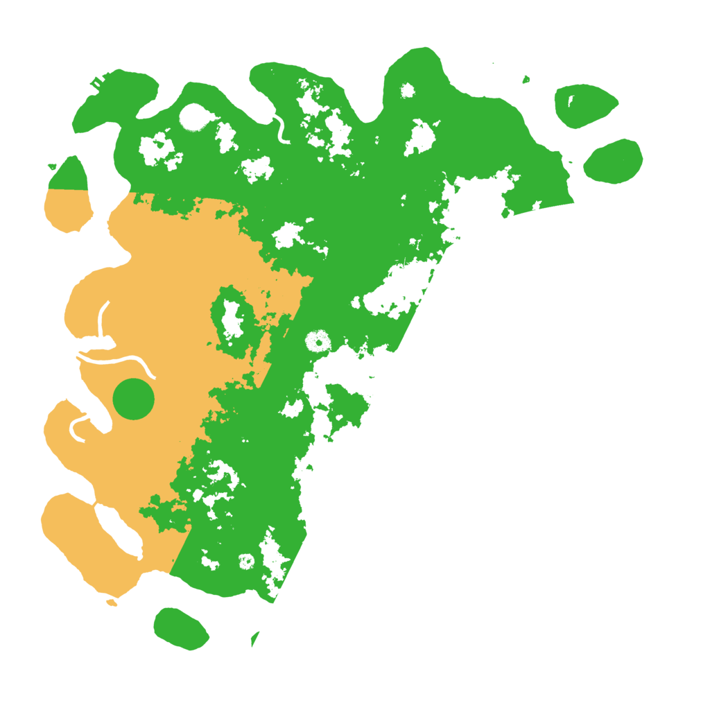 Biome Rust Map: Procedural Map, Size: 4500, Seed: 6312104