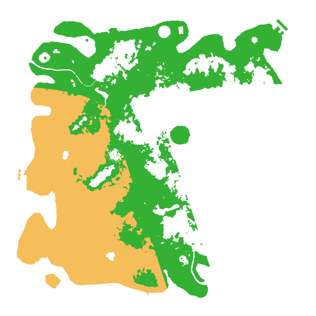 Biome Rust Map: Procedural Map, Size: 4500, Seed: 912162