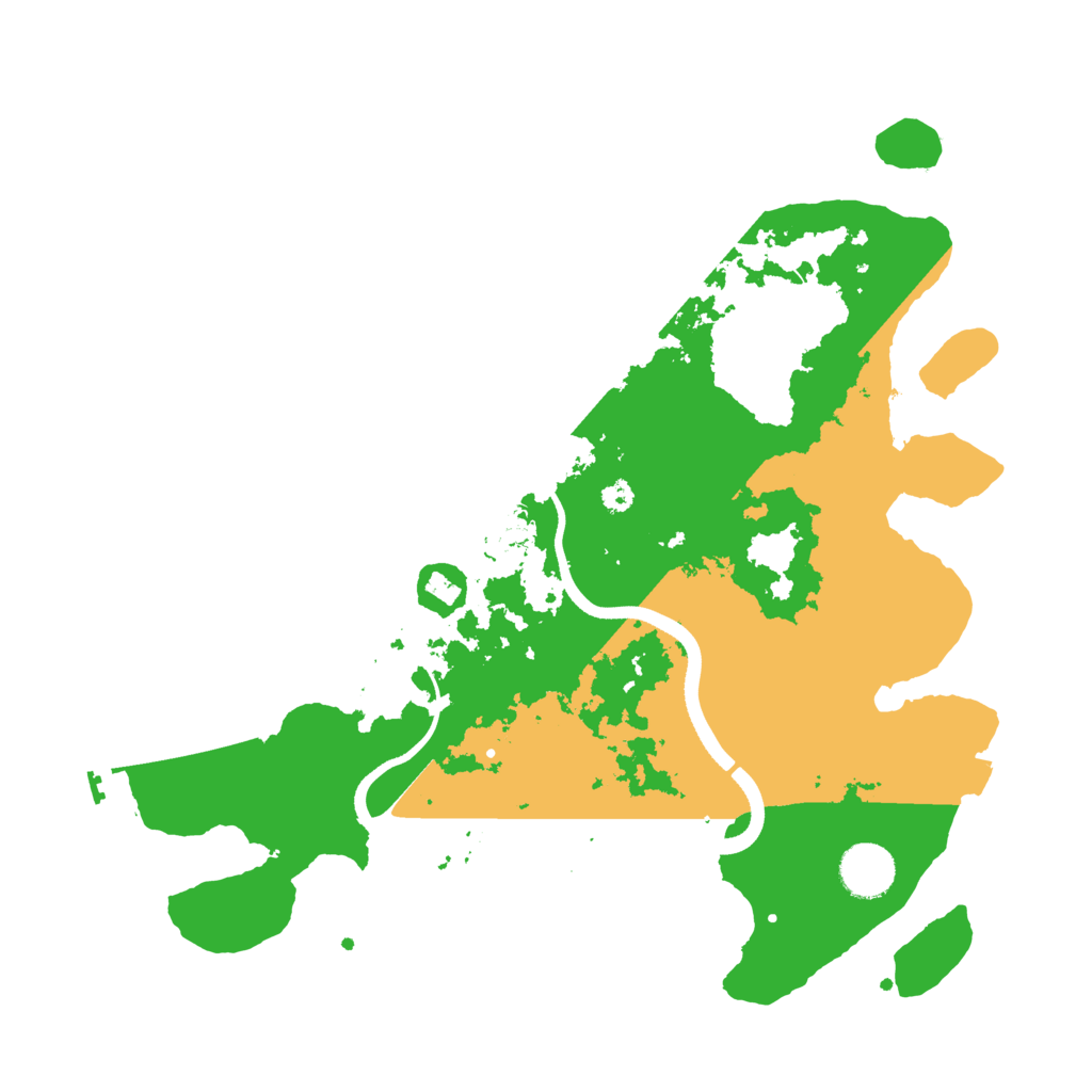 Biome Rust Map: Procedural Map, Size: 3500, Seed: 5678