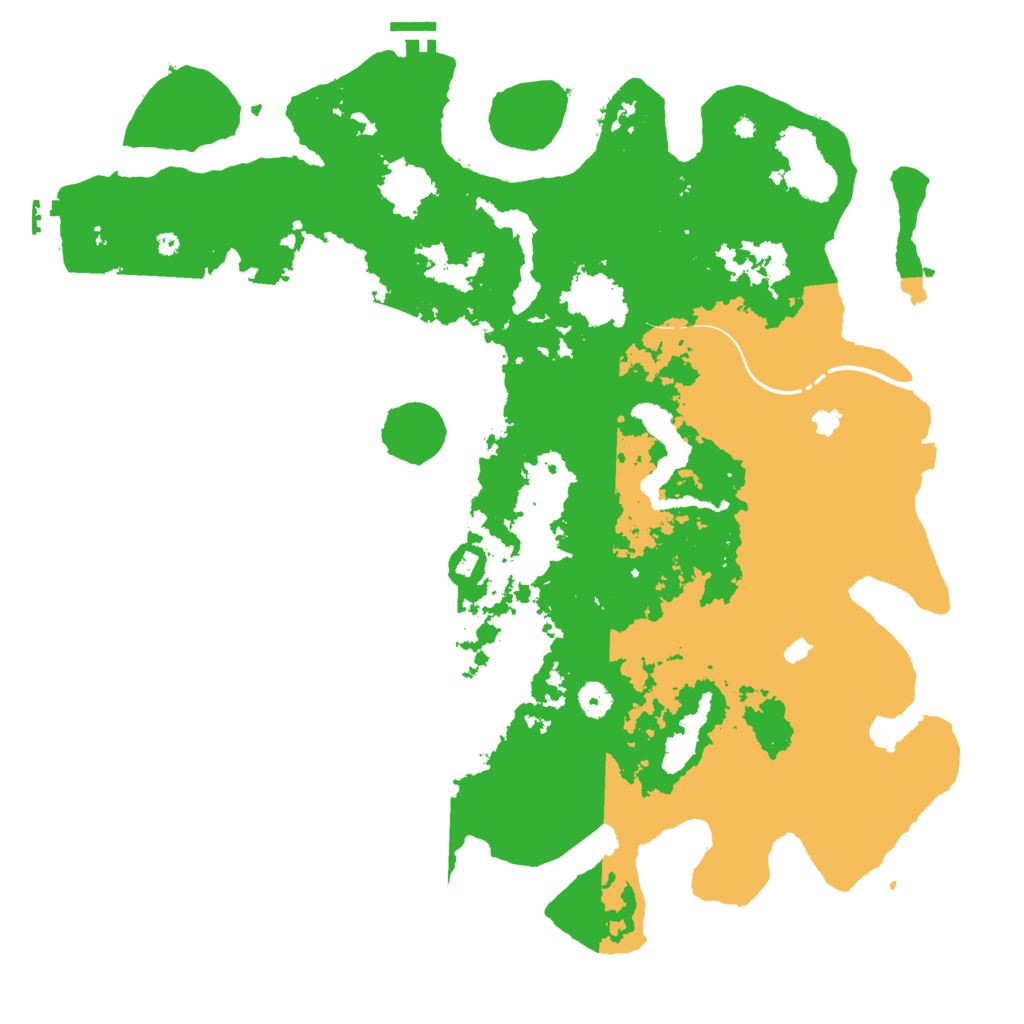 Biome Rust Map: Procedural Map, Size: 4500, Seed: 4217824