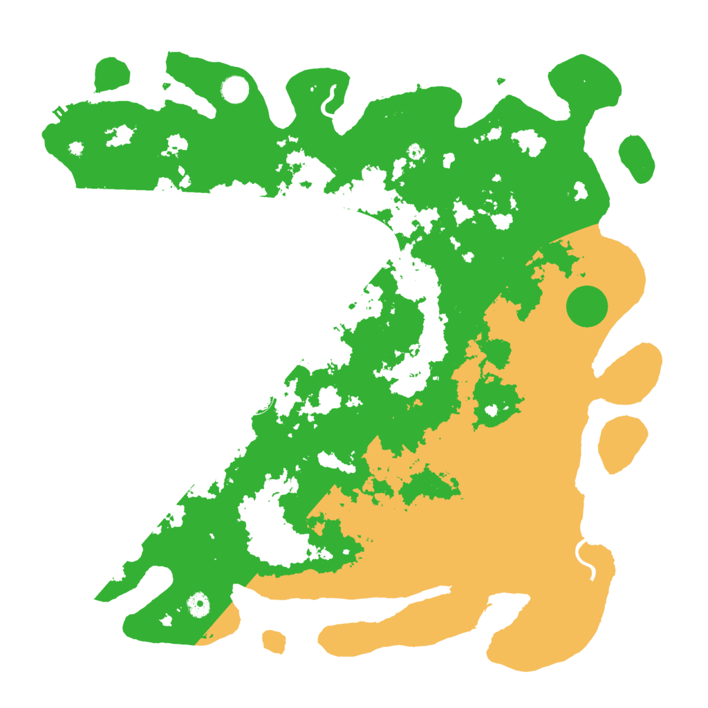 Biome Rust Map: Procedural Map, Size: 4500, Seed: 3110797