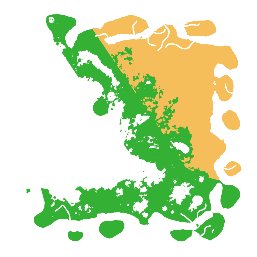 Biome Rust Map: Procedural Map, Size: 4500, Seed: 4188382