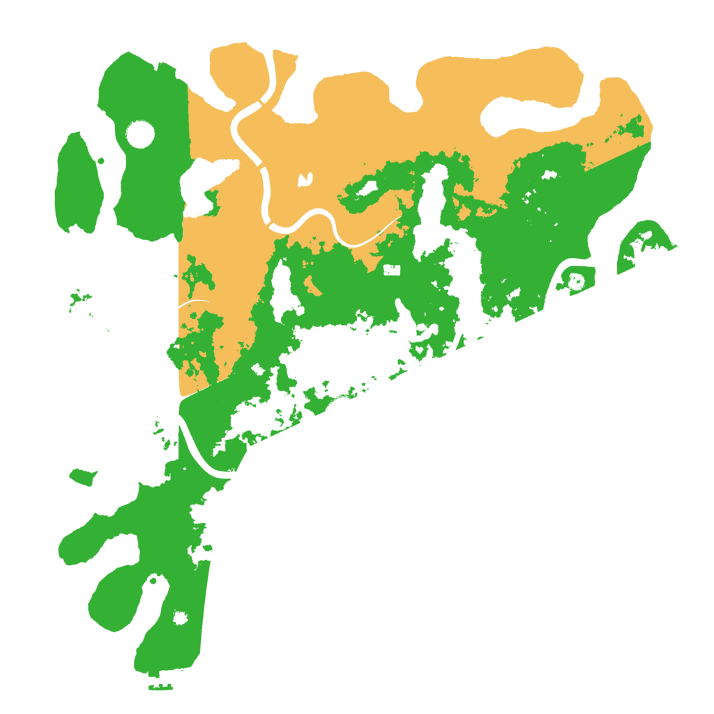 Biome Rust Map: Procedural Map, Size: 4500, Seed: 5677856