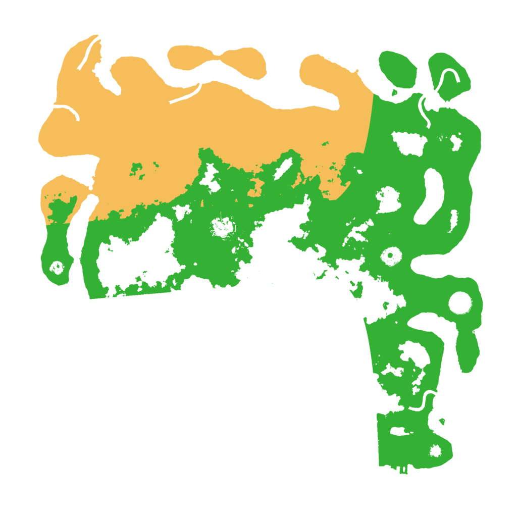 Biome Rust Map: Procedural Map, Size: 4000, Seed: 51986