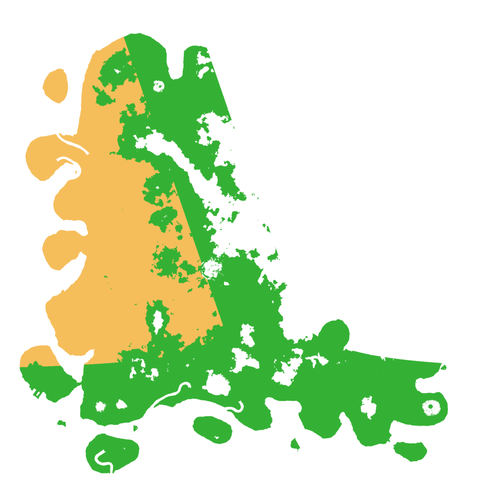 Biome Rust Map: Procedural Map, Size: 4500, Seed: 6066988